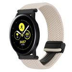 20mm磁性扣編織錶帶，適用三星Galaxy Watch Active，適用三星Galaxy Watch 42mm