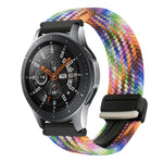 20mm磁性扣編織錶帶，適用三星Galaxy Watch Active，適用三星Galaxy Watch 42mm
