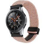 20mm磁性扣編織錶帶，適用三星Galaxy Watch Active，適用三星Galaxy Watch 42mm