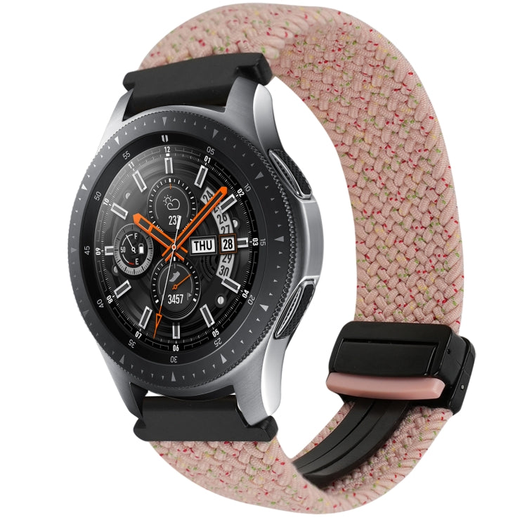 20mm磁性扣編織錶帶，適用三星Galaxy Watch Active，適用三星Galaxy Watch 42mm