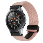 20mm磁性扣編織錶帶，適用三星Galaxy Watch Active，適用三星Galaxy Watch 42mm