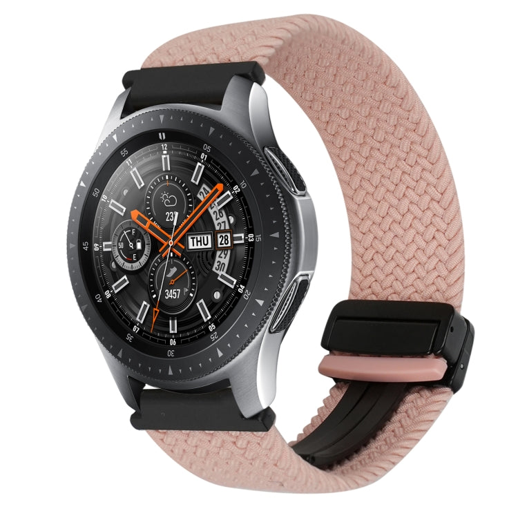 20mm磁性扣編織錶帶，適用三星Galaxy Watch Active，適用三星Galaxy Watch 42mm