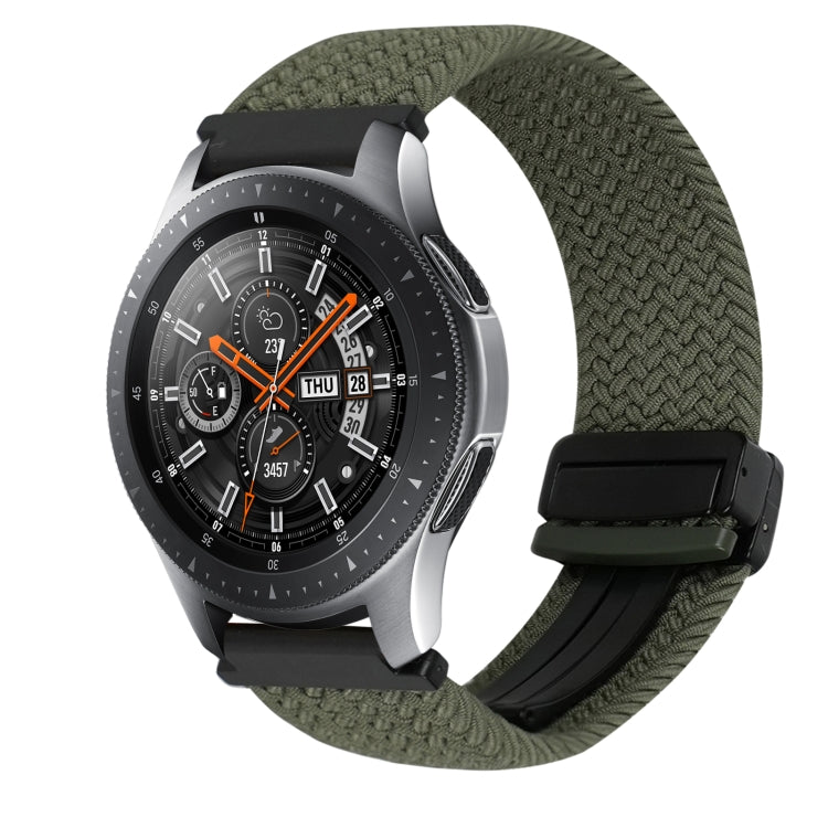20mm磁性扣編織錶帶，適用三星Galaxy Watch Active，適用三星Galaxy Watch 42mm