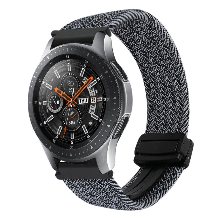 20mm磁性扣編織錶帶，適用三星Galaxy Watch Active，適用三星Galaxy Watch 42mm