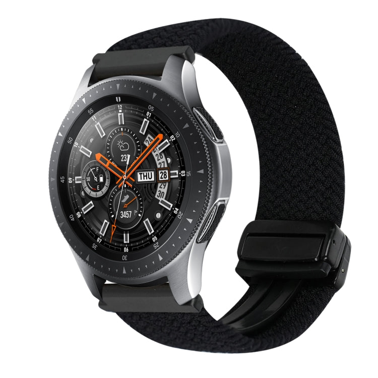 20mm磁性扣編織錶帶，適用三星Galaxy Watch Active，適用三星Galaxy Watch 42mm