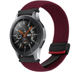 20mm磁性扣編織錶帶，適用三星Galaxy Watch Active，適用三星Galaxy Watch 42mm