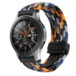 20mm磁性扣編織錶帶，適用三星Galaxy Watch Active，適用三星Galaxy Watch 42mm
