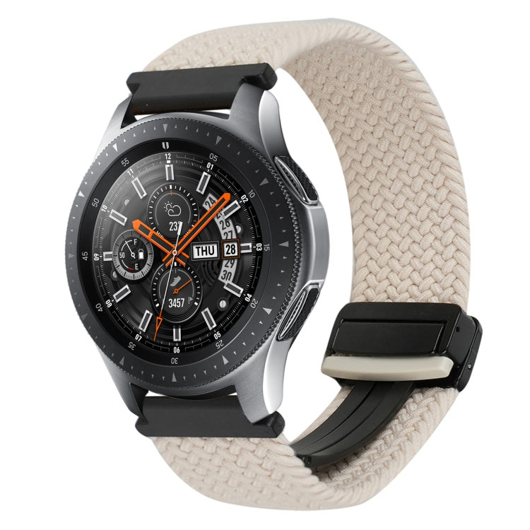 20mm磁性扣編織錶帶，適用三星Galaxy Watch Active，適用三星Galaxy Watch 42mm