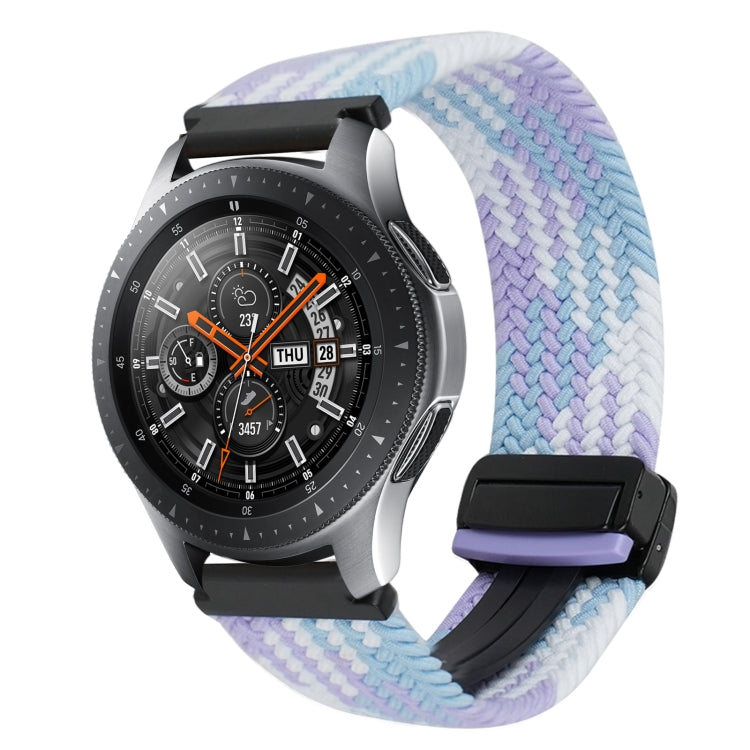 20mm磁性扣編織錶帶，適用三星Galaxy Watch Active，適用三星Galaxy Watch 42mm