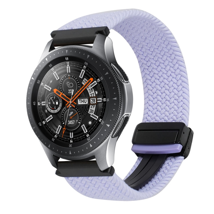 20mm磁性扣編織錶帶，適用三星Galaxy Watch Active，適用三星Galaxy Watch 42mm