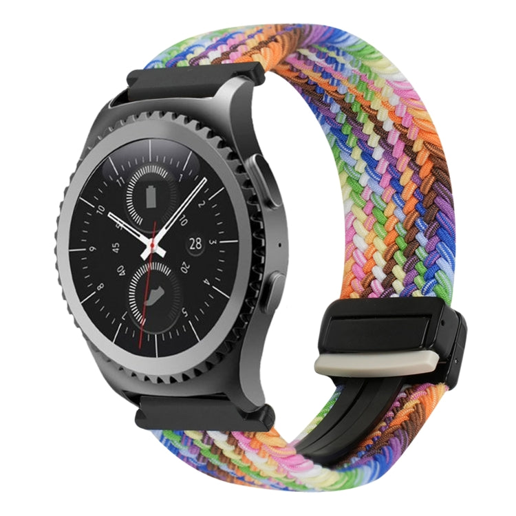 20mm Magnetic Buckle Braided Watch Strap, For Samsung Gear S2 Classic, For Samsung Galaxy Watch 7