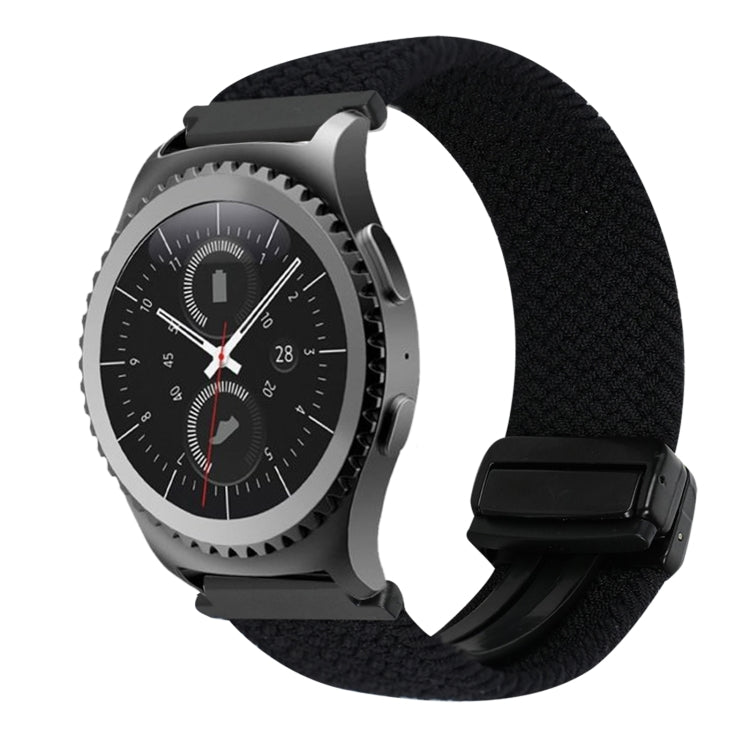 20mm Magnetic Buckle Braided Watch Strap, For Samsung Gear S2 Classic, For Samsung Galaxy Watch 7
