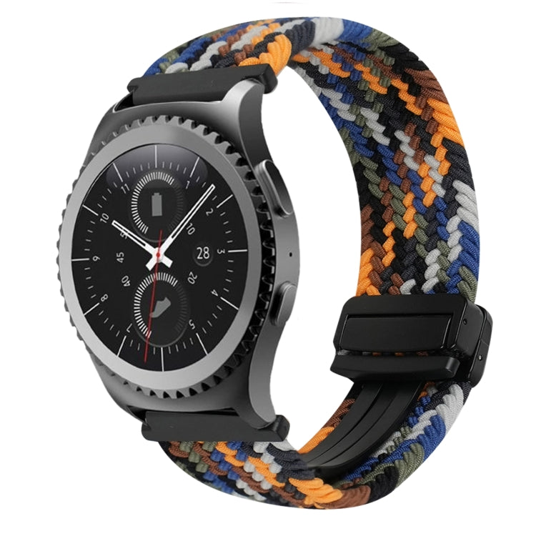 20mm Magnetic Buckle Braided Watch Strap, For Samsung Gear S2 Classic, For Samsung Galaxy Watch 7