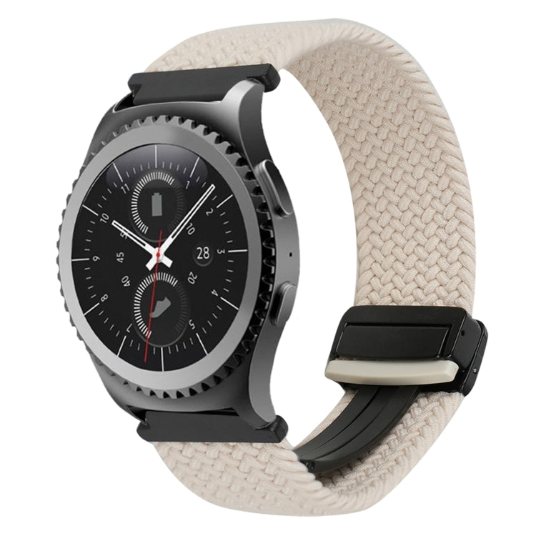 20mm Magnetic Buckle Braided Watch Strap, For Samsung Gear S2 Classic, For Samsung Galaxy Watch 7