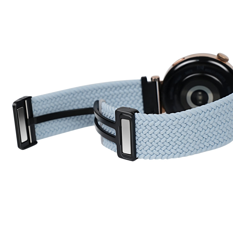 20mm Magnetic Buckle Braided Watch Strap, For Samsung Gear S2 Classic, For Samsung Galaxy Watch 7
