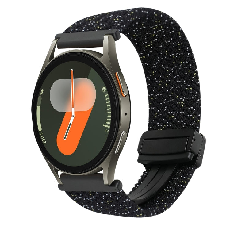 20mm Magnetic Buckle Braided Watch Strap, For Samsung Gear S2 Classic, For Samsung Galaxy Watch 7