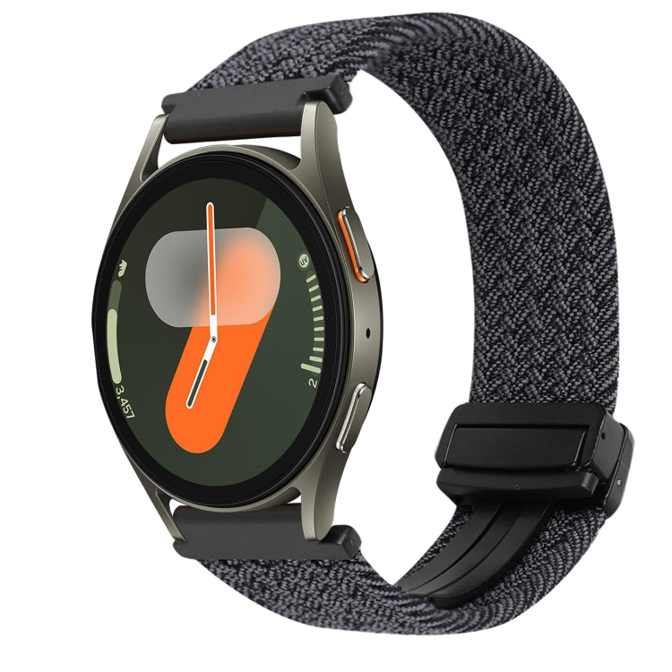 20mm Magnetic Buckle Braided Watch Strap, For Samsung Gear S2 Classic, For Samsung Galaxy Watch 7