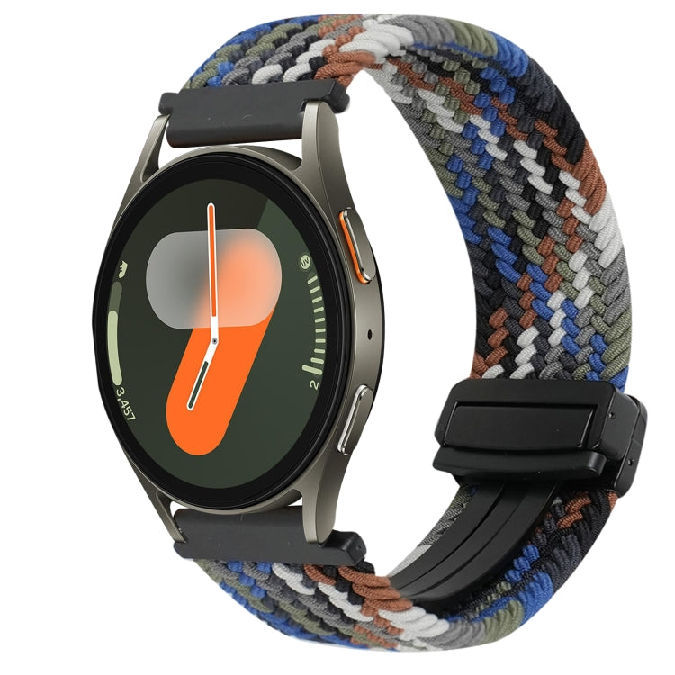 20mm Magnetic Buckle Braided Watch Strap, For Samsung Gear S2 Classic, For Samsung Galaxy Watch 7