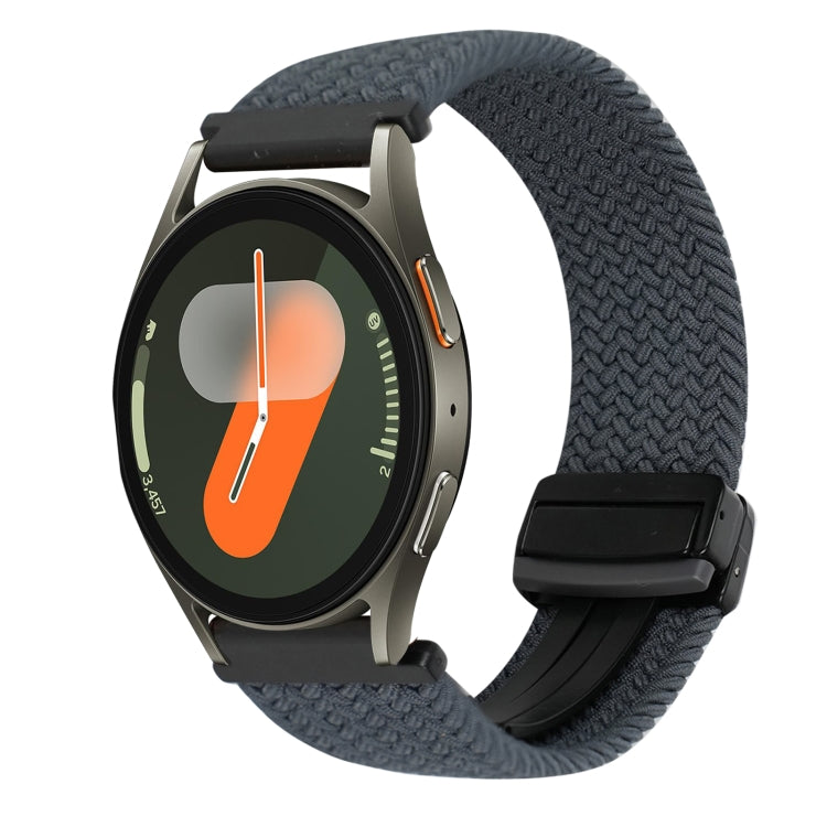 20mm Magnetic Buckle Braided Watch Strap, For Samsung Gear S2 Classic, For Samsung Galaxy Watch 7