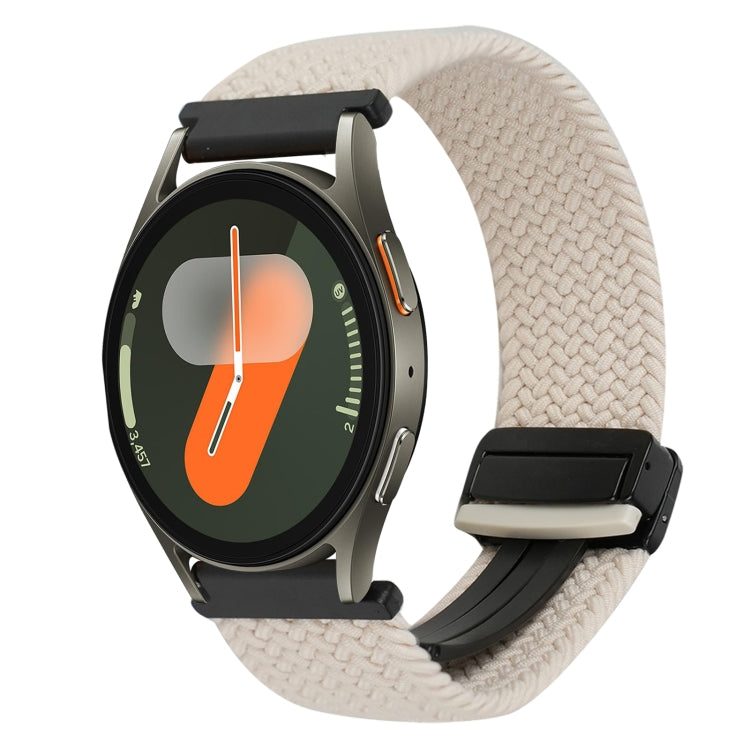20mm Magnetic Buckle Braided Watch Strap, For Samsung Gear S2 Classic, For Samsung Galaxy Watch 7