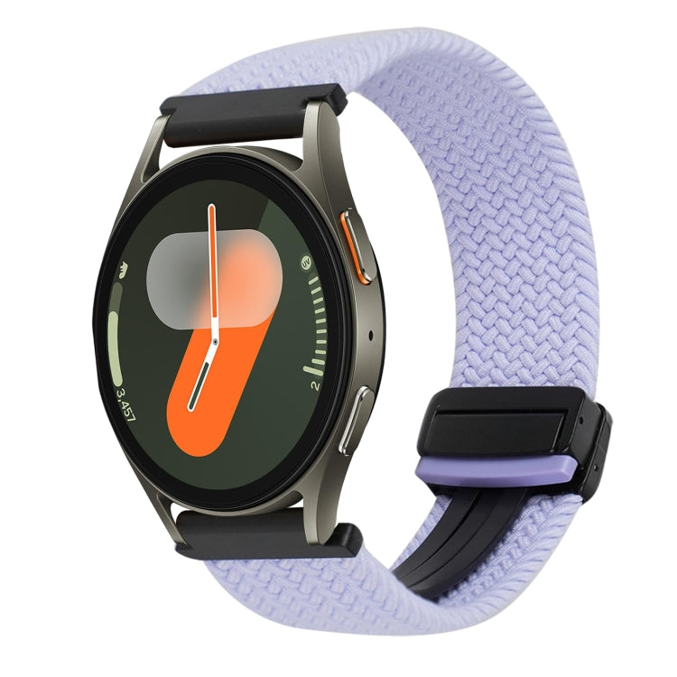 20mm Magnetic Buckle Braided Watch Strap, For Samsung Gear S2 Classic, For Samsung Galaxy Watch 7