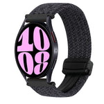 20毫米磁扣編織錶帶，適用於Samsung Galaxy Watch 6，適用於Samsung Galaxy Watch 5