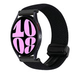 20毫米磁扣編織錶帶，適用於Samsung Galaxy Watch 6，適用於Samsung Galaxy Watch 5