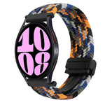 20毫米磁扣編織錶帶，適用於Samsung Galaxy Watch 6，適用於Samsung Galaxy Watch 5