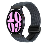 20毫米磁扣編織錶帶，適用於Samsung Galaxy Watch 6，適用於Samsung Galaxy Watch 5