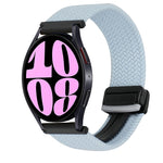 20毫米磁扣編織錶帶，適用於Samsung Galaxy Watch 6，適用於Samsung Galaxy Watch 5