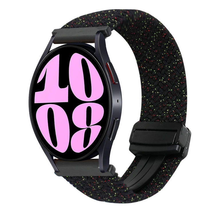 20毫米磁扣編織錶帶，適用於Samsung Galaxy Watch 6，適用於Samsung Galaxy Watch 5