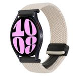 20毫米磁扣編織錶帶，適用於Samsung Galaxy Watch 6，適用於Samsung Galaxy Watch 5