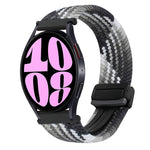 20毫米磁扣編織錶帶，適用於Samsung Galaxy Watch 6，適用於Samsung Galaxy Watch 5