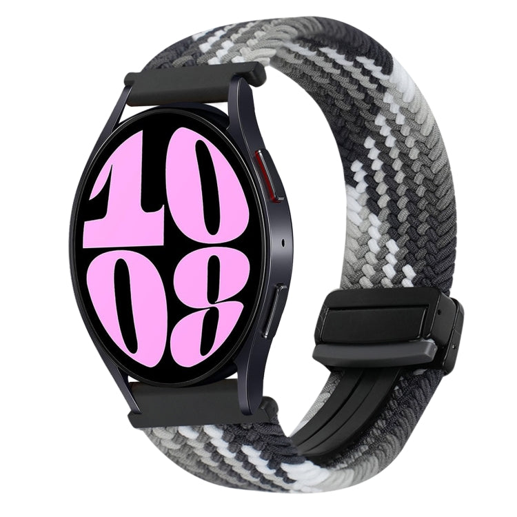 20毫米磁扣編織錶帶，適用於Samsung Galaxy Watch 6，適用於Samsung Galaxy Watch 5