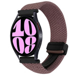 20毫米磁扣編織錶帶，適用於Samsung Galaxy Watch 6，適用於Samsung Galaxy Watch 5