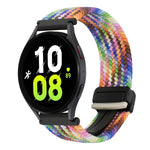 20毫米磁扣編織錶帶，適用於Samsung Galaxy Watch 6，適用於Samsung Galaxy Watch 5
