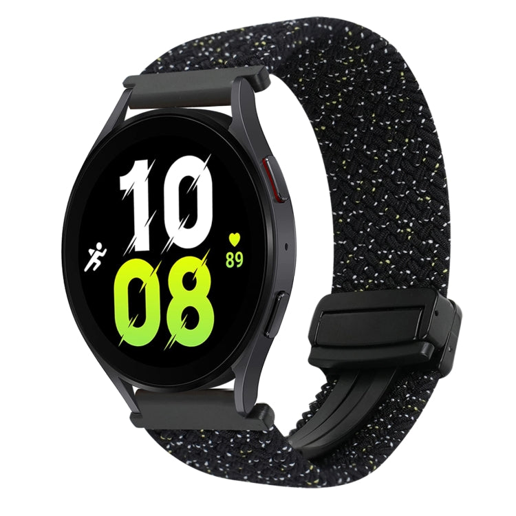 20毫米磁扣編織錶帶，適用於Samsung Galaxy Watch 6，適用於Samsung Galaxy Watch 5