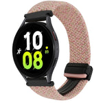 20毫米磁扣編織錶帶，適用於Samsung Galaxy Watch 6，適用於Samsung Galaxy Watch 5