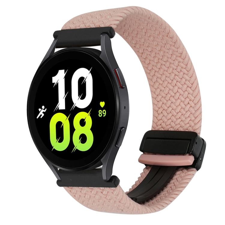 20毫米磁扣編織錶帶，適用於Samsung Galaxy Watch 6，適用於Samsung Galaxy Watch 5