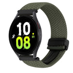 20毫米磁扣編織錶帶，適用於Samsung Galaxy Watch 6，適用於Samsung Galaxy Watch 5