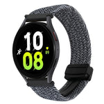 20毫米磁扣編織錶帶，適用於Samsung Galaxy Watch 6，適用於Samsung Galaxy Watch 5