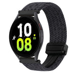 20毫米磁扣編織錶帶，適用於Samsung Galaxy Watch 6，適用於Samsung Galaxy Watch 5