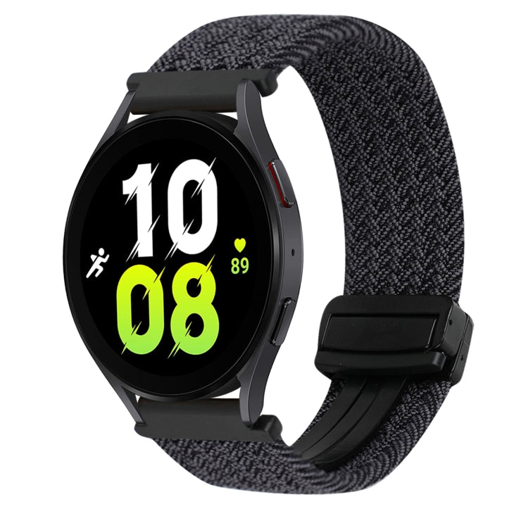 20毫米磁扣編織錶帶，適用於Samsung Galaxy Watch 6，適用於Samsung Galaxy Watch 5