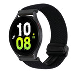 20毫米磁扣編織錶帶，適用於Samsung Galaxy Watch 6，適用於Samsung Galaxy Watch 5