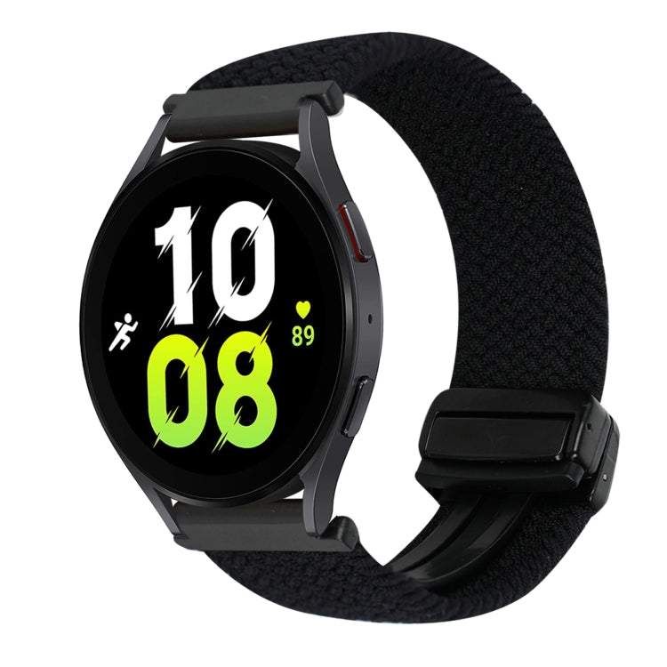 20毫米磁扣編織錶帶，適用於Samsung Galaxy Watch 6，適用於Samsung Galaxy Watch 5
