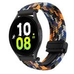 20毫米磁扣編織錶帶，適用於Samsung Galaxy Watch 6，適用於Samsung Galaxy Watch 5