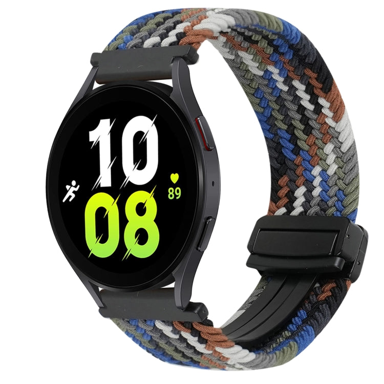 20毫米磁扣編織錶帶，適用於Samsung Galaxy Watch 6，適用於Samsung Galaxy Watch 5