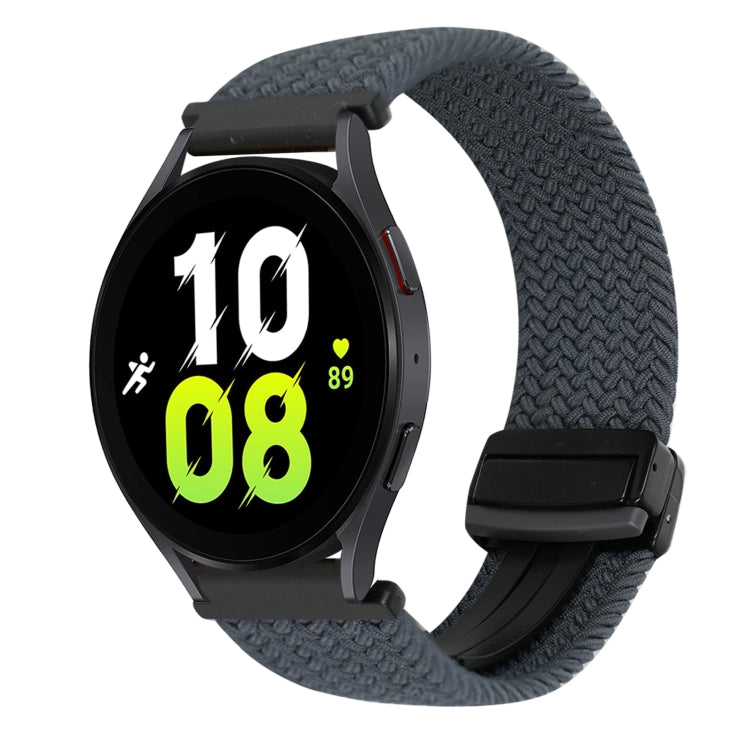 20毫米磁扣編織錶帶，適用於Samsung Galaxy Watch 6，適用於Samsung Galaxy Watch 5