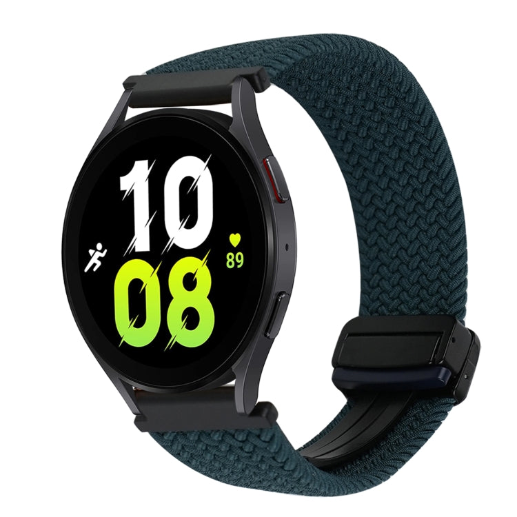 20毫米磁扣編織錶帶，適用於Samsung Galaxy Watch 6，適用於Samsung Galaxy Watch 5