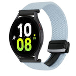 20毫米磁扣編織錶帶，適用於Samsung Galaxy Watch 6，適用於Samsung Galaxy Watch 5